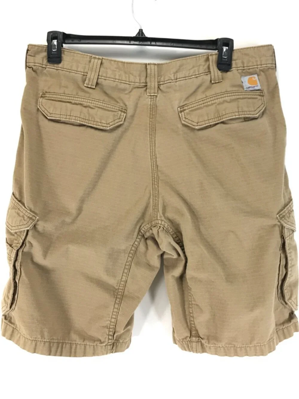 Carhartt Force Tappen Cargo Short Men's Size 38 Tan Relaxed Fit Cotton Workwear